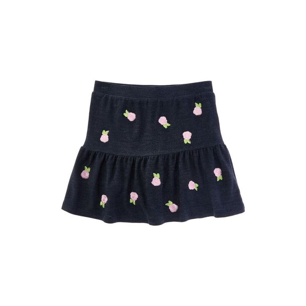 Chaser Girls  Cozy Knit Peplum Skort, Blue